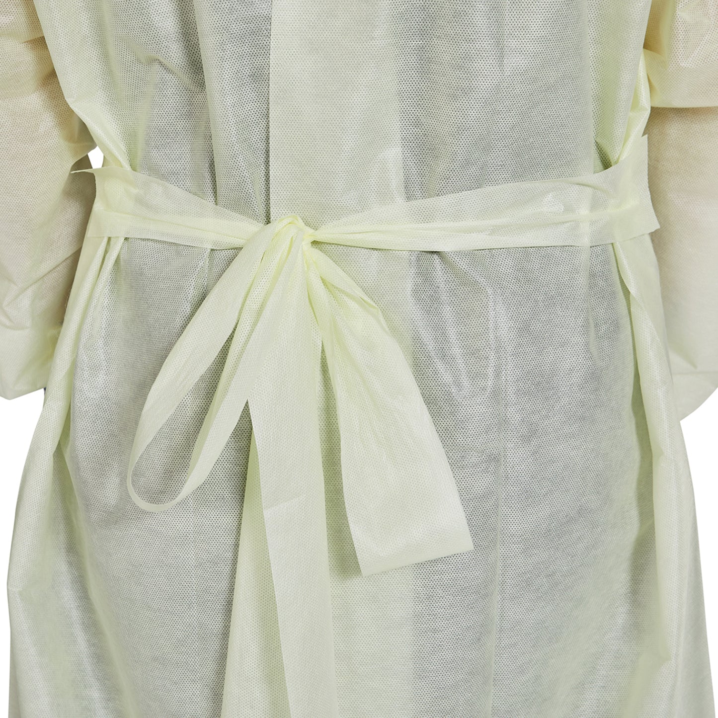 McKesson AAMI Level 2 Isolation Gown, Tie Neck Style, Extra Large, Yellow