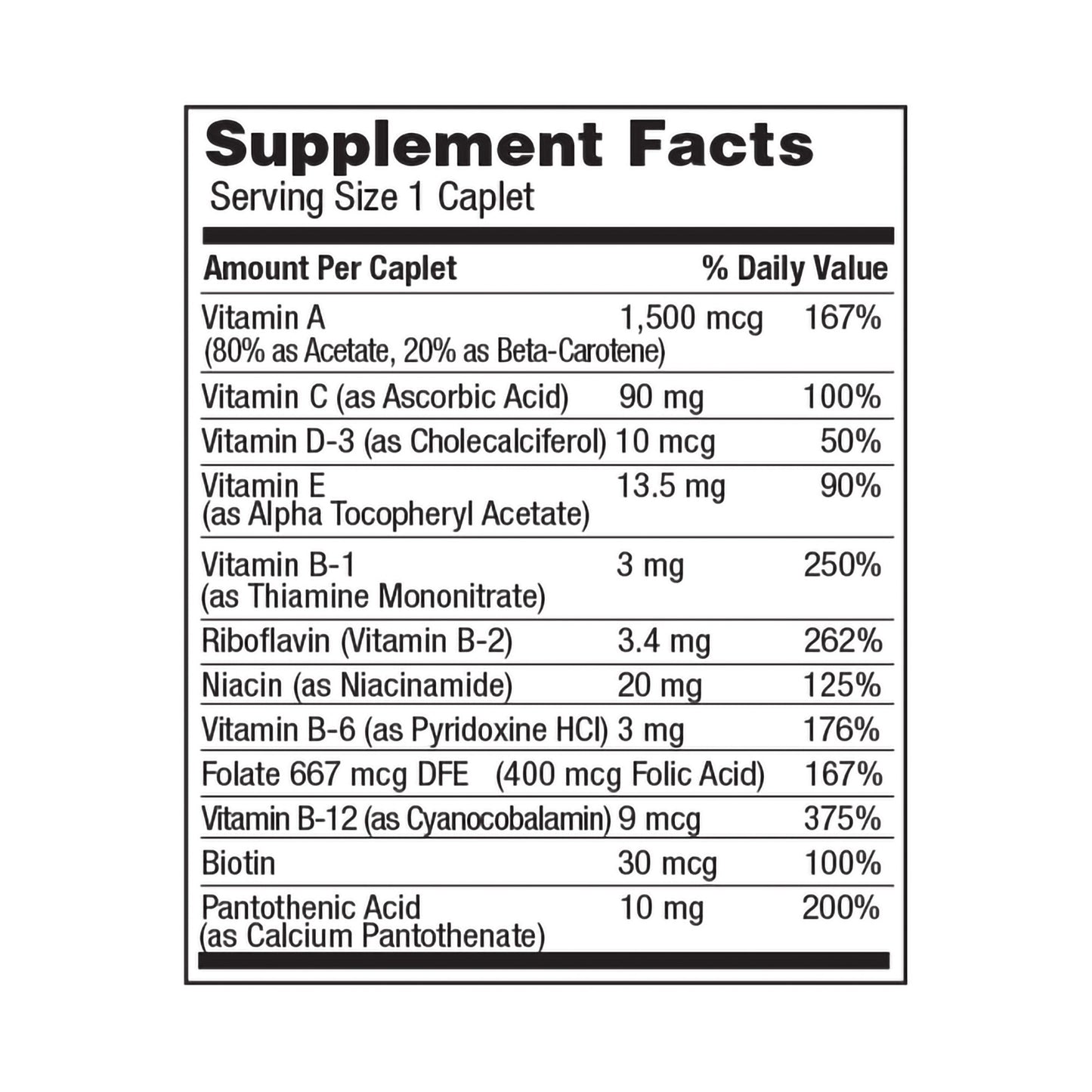 Geri-Care® Multivitamin Supplement