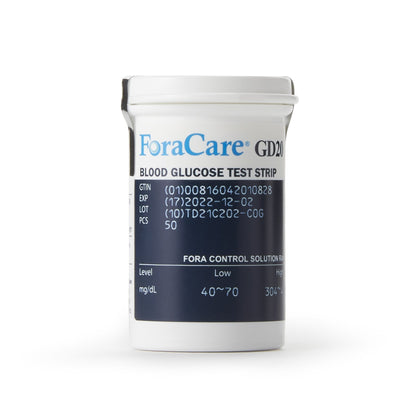 FORA GD20 Blood Glucose Test Strips
