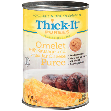 Kent Precision Foods H315-F8800 Thick-It Purees Omelet with Sausage and Cheddar Cheese Thickened Food