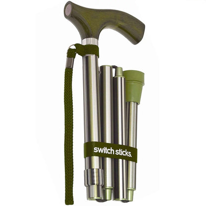 Switch Sticks® Folding Cane, Huntington Print, 32 to 37 Inch Height