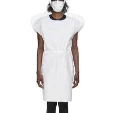 McKesson Patient Exam Gown, One Size Fits Most, White