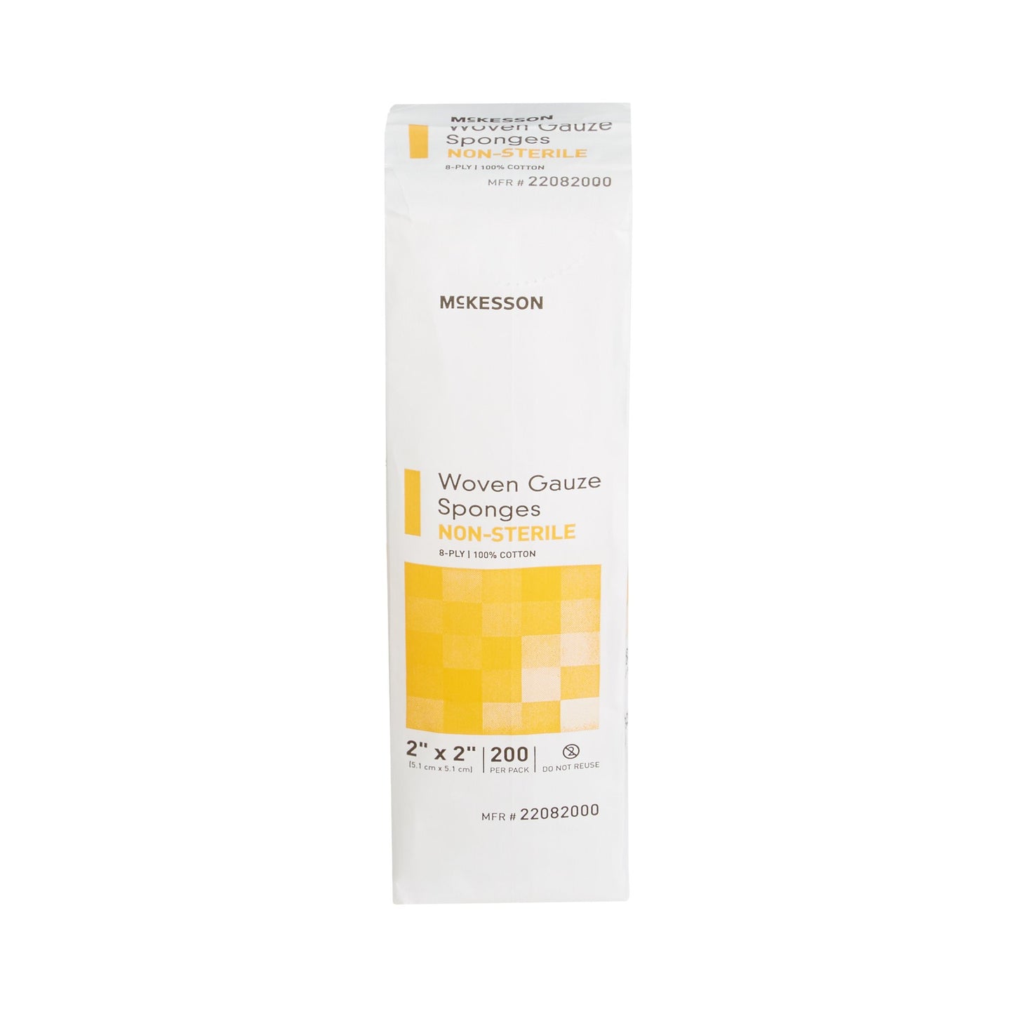 McKesson Gauze Sponge, 2 x 2 Inch, 8-Ply