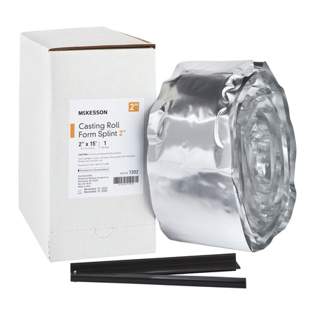 McKesson 1302 White Casting Roll Form Splints, 2 Inch x 15 Foot