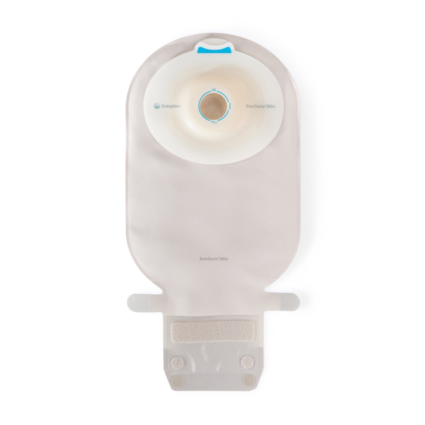 SenSura® Mio Convex Light 1-Piece Opaque Ostomy Pouch, 25 mm Stoma