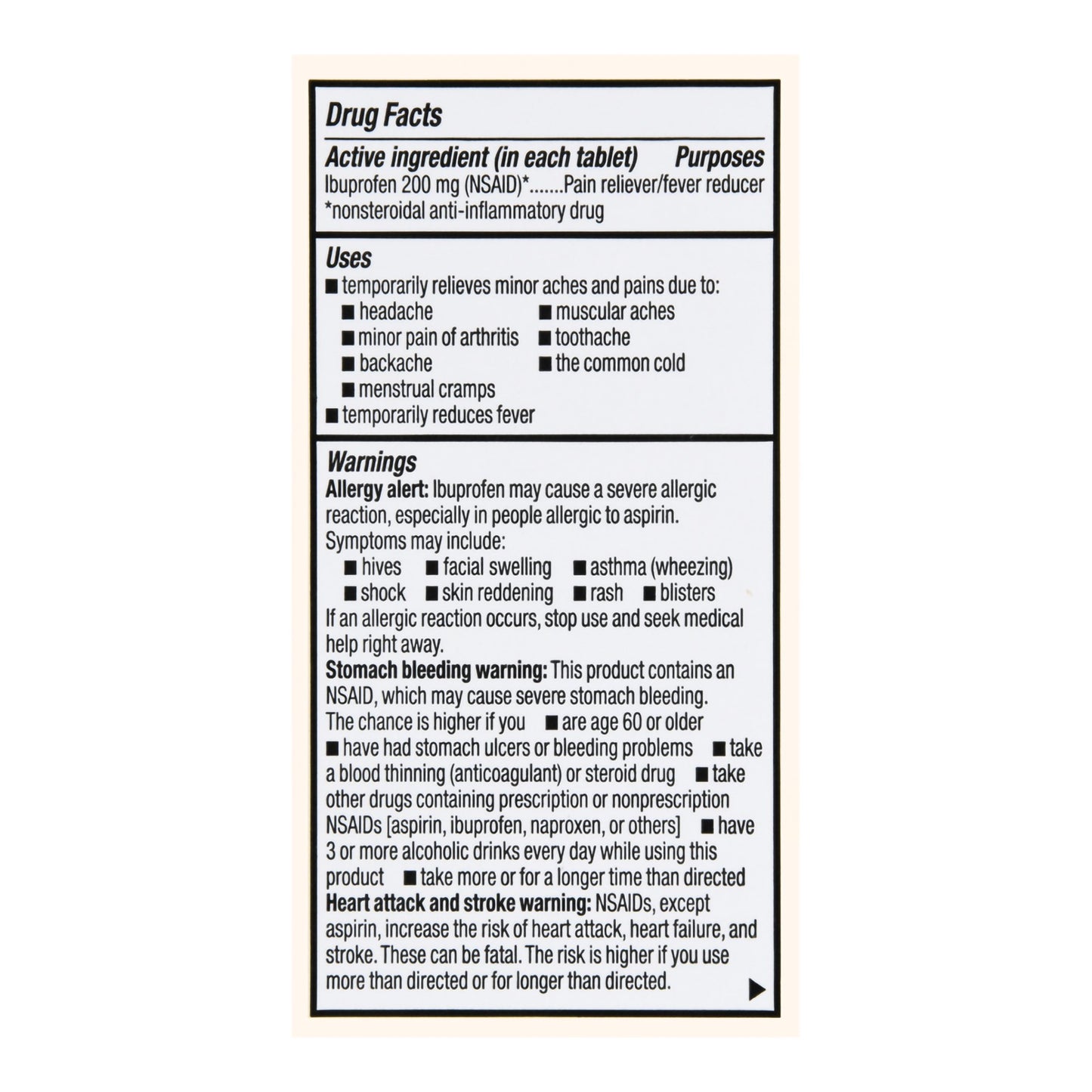 Foster & Thrive™ Ibuprofen 200 mg Coated Tablets