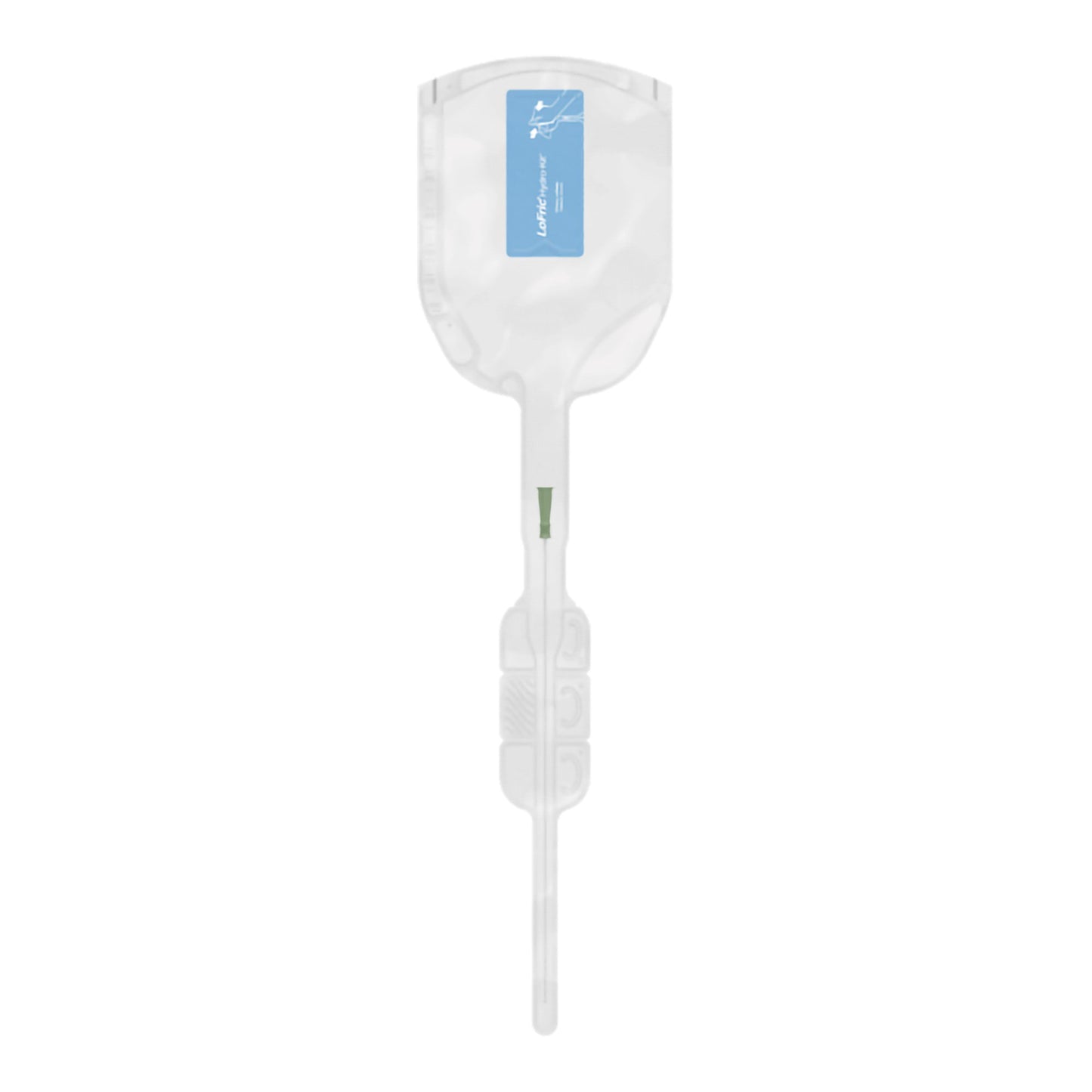 Intermittent Closed System Catheter Tray LoFric® Hydro-Kit™ Male / Tiemann Tip 12 Fr. Without Balloon Hydrophilic Coated Polyolefin-Based Elastomer (POBE)