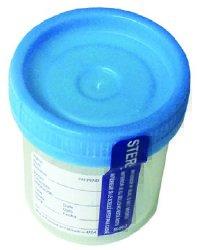 Azer Scientific ES243522 DuoClick Specimen Container, 90 mL