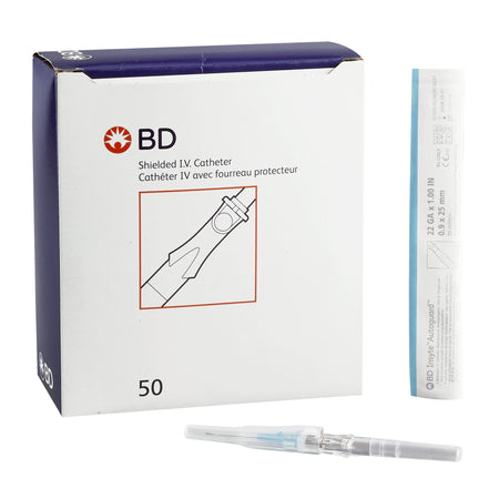 BD 381423 Insyte-N Autoguard Peripheral IV Catheter, 22 Gauge