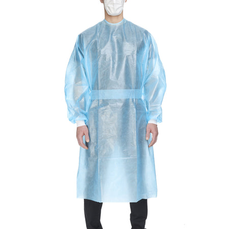 McKesson 16-55KVX Full Back Chemotherapy Procedure Gown, Extra Large