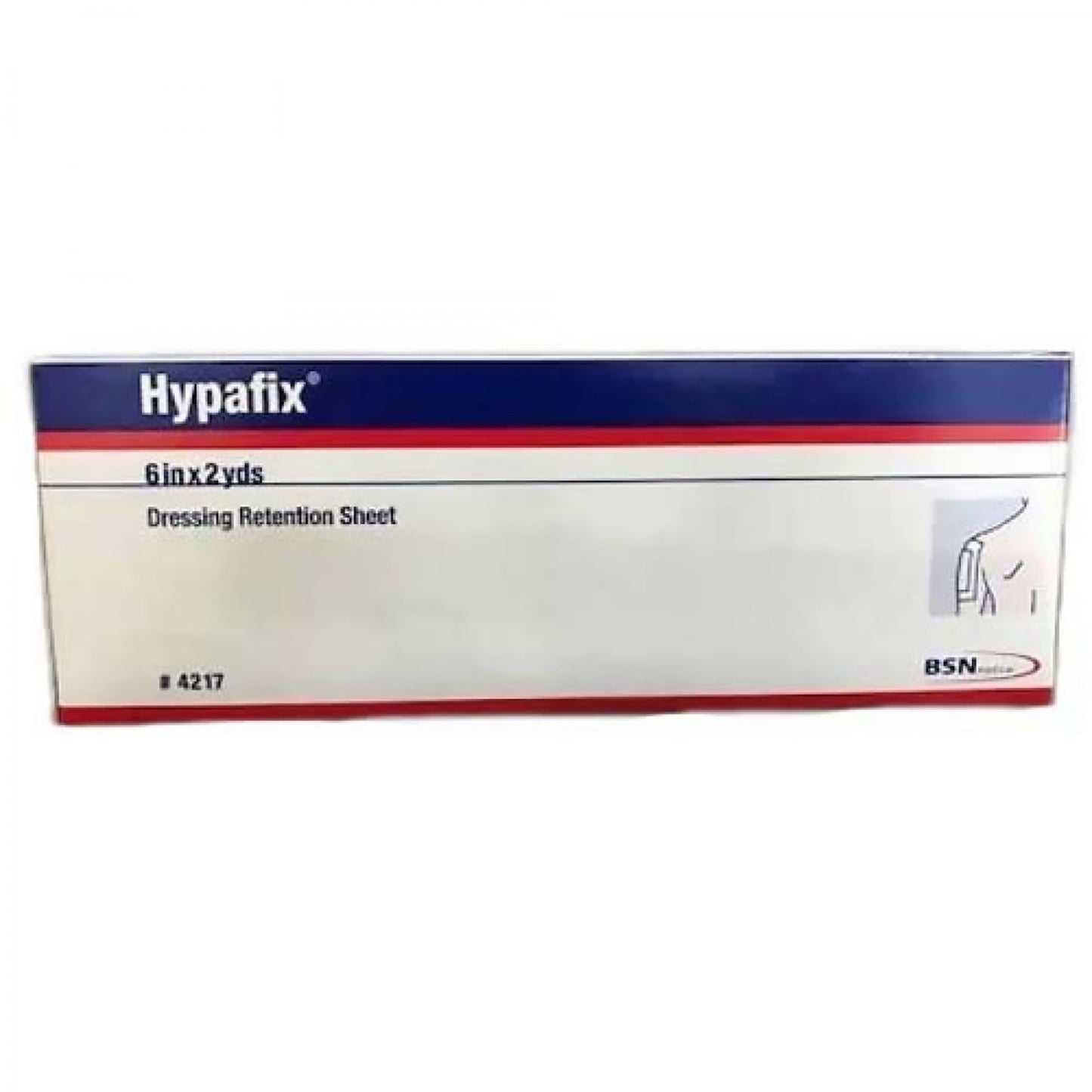 Hypafix® Dressing Retention Tape with Liner, 6 Inch x 2 Yard