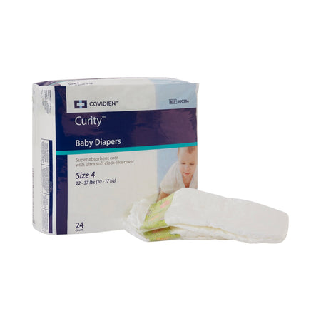 Cardinal 80038A Curity Unisex Baby Diapers, Heavy Absorbency, Disposable