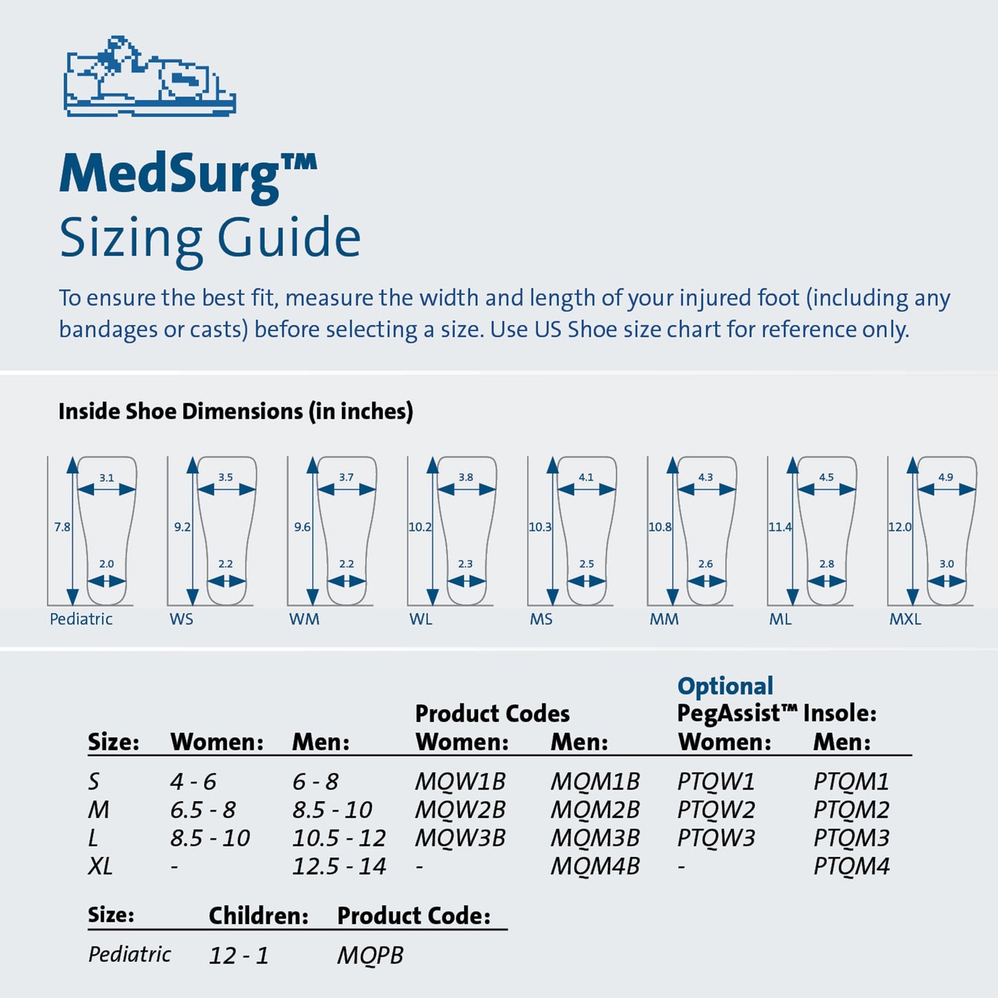 Darco International MedSurg Post-Op Shoe
