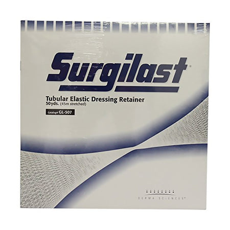 Gentell GL507 Surgilast Tubular Elastic Dressing Retainer, Size 6, 25½ Inch x 50 Yard