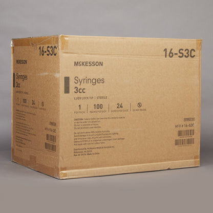 McKesson General Purpose Syringe, 3 mL