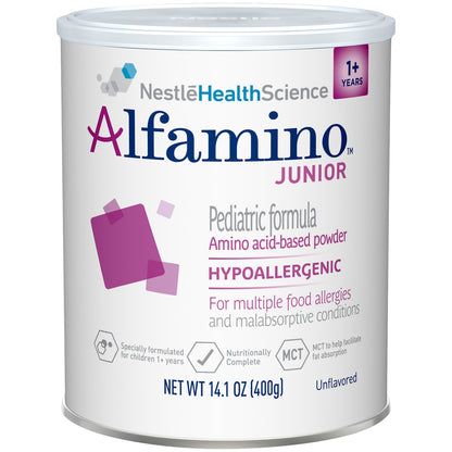 Alfamino Junior™ Amino Acid–Based Powder Pediatric Formula, 14.1-ounce can