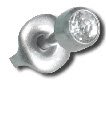 Hastings Corp 586 Ear Piercer Nemsco Metallic / Clear