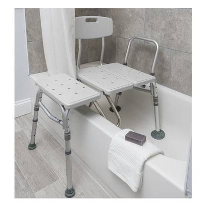 Splash Defense™ Knocked Down Bath Transfer Bench, 17½ – 22½ Seat Height