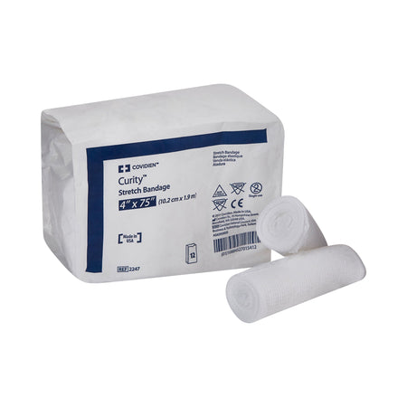 Cardinal 2247 Curity Conforming Bandage, 4 x 75 Inch, 1-Ply