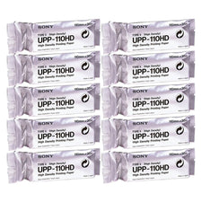 Ultrasound Video Paper Sony® Roll Black and White High Density Without Grid