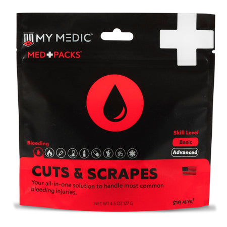MyMedic MM-MED-PACK-CUT-SCRP-EA Med Packs First Aid Kit for Cuts