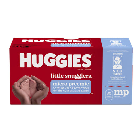 Kimberly-Clark 40581 Huggies Little Snugglers Diaper, Micro Preemie