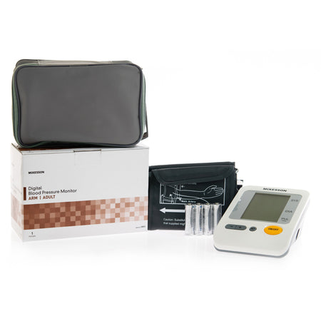McKesson 1991 Aneroid Sphygmomanometer with Large Cuff, Automatic Inflation, 1 Tube
