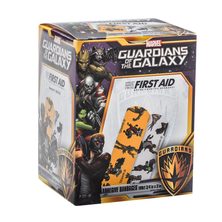 Dukal 1087740 American White Cross Stat Strip Guardians of the Galaxy Adhesive Strips