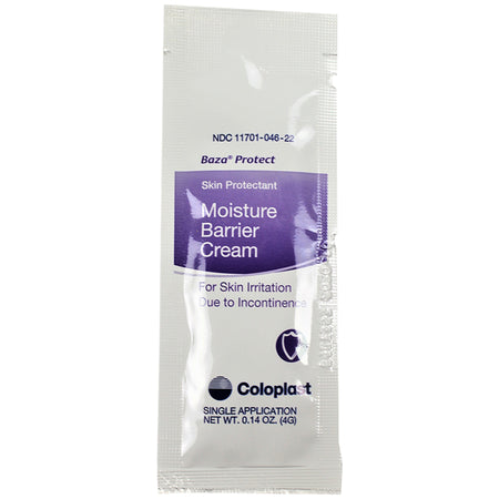 Medline COI1873 Baza Protect Skin Protectant, Scented Cream, Individual Packets