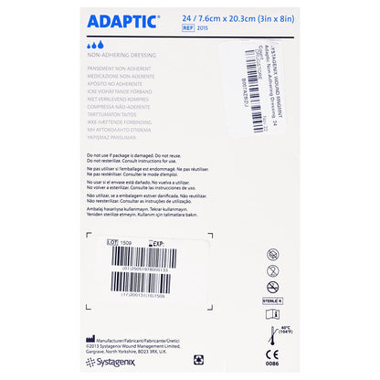 3M™ Adaptic™ Oil Emulsion Impregnated Dressing, 3 x 8 Inch