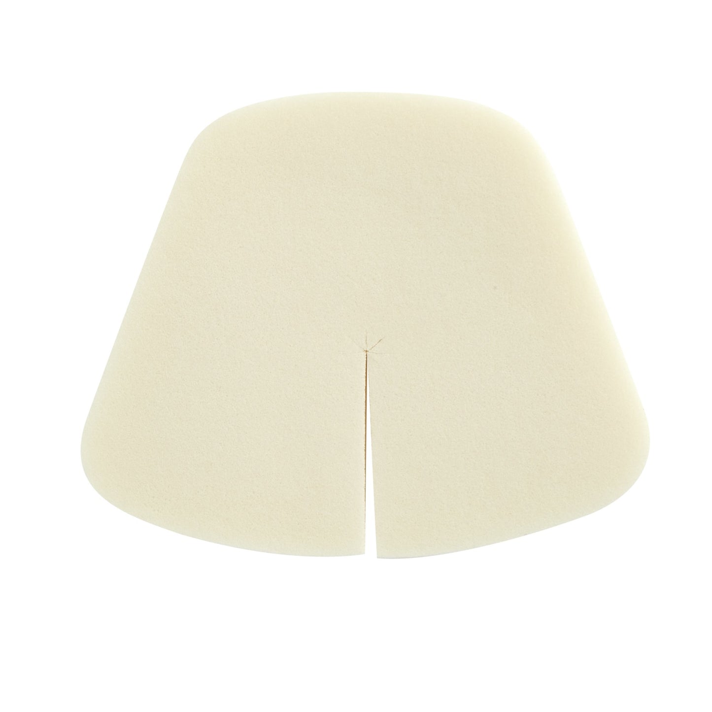 Kendall™ Nonadhesive without Border Foam Dressing, 3½ x 3 Inch Fenestrated