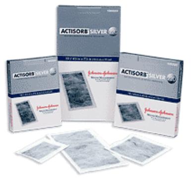Solventum 190220 Actisorb Silver 220 Silver Dressing, 4-1/8 x 7½ Inch