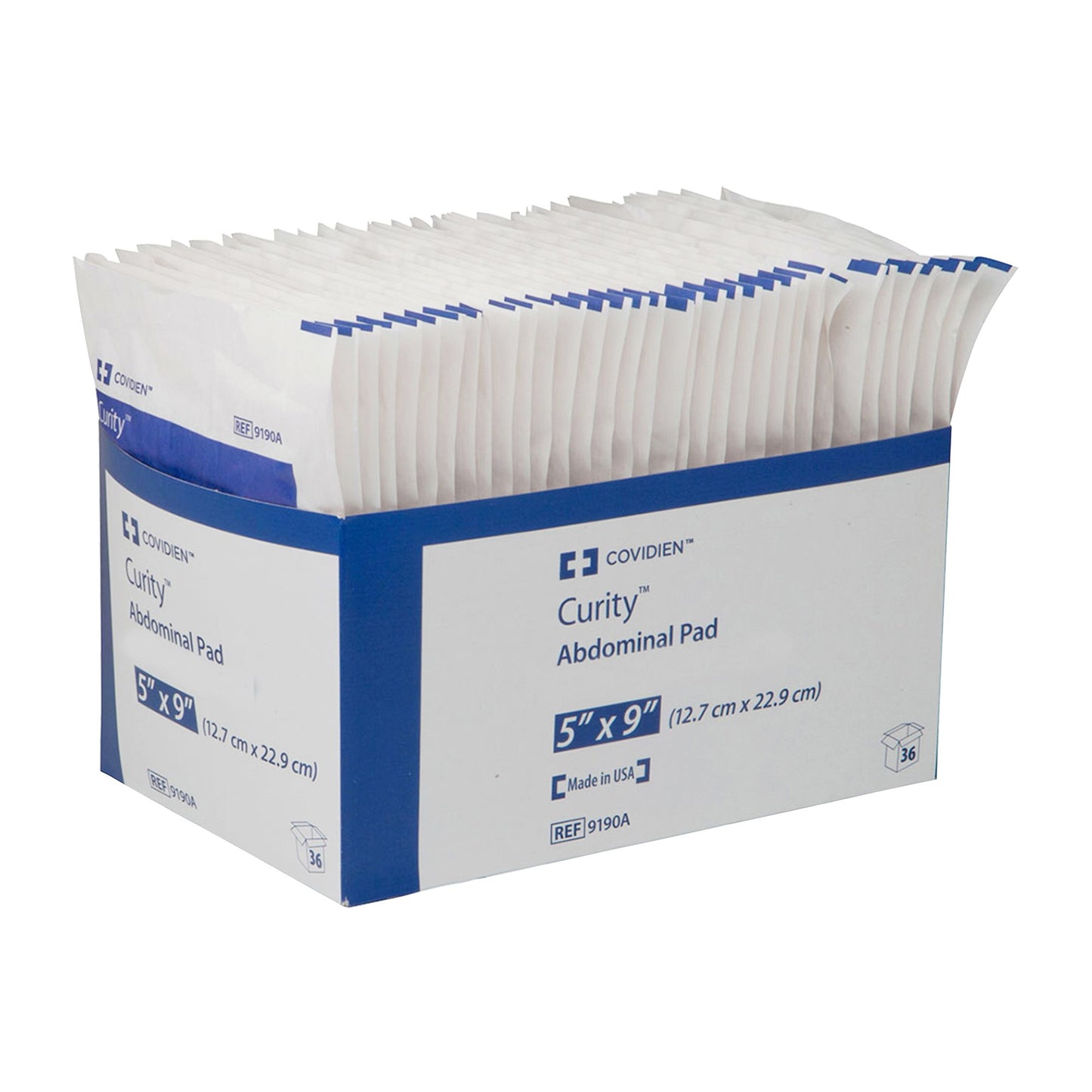 Curity™ Sterile Abdominal Pad, 5 x 9 Inch