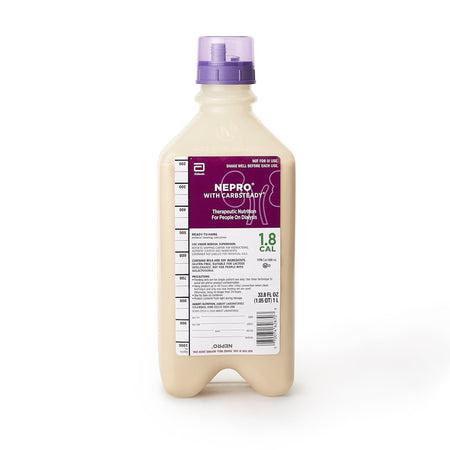 Abbott Nutrition 62669 Nepro with Carbsteady Vanilla Tube Feeding Formula 33.8 oz