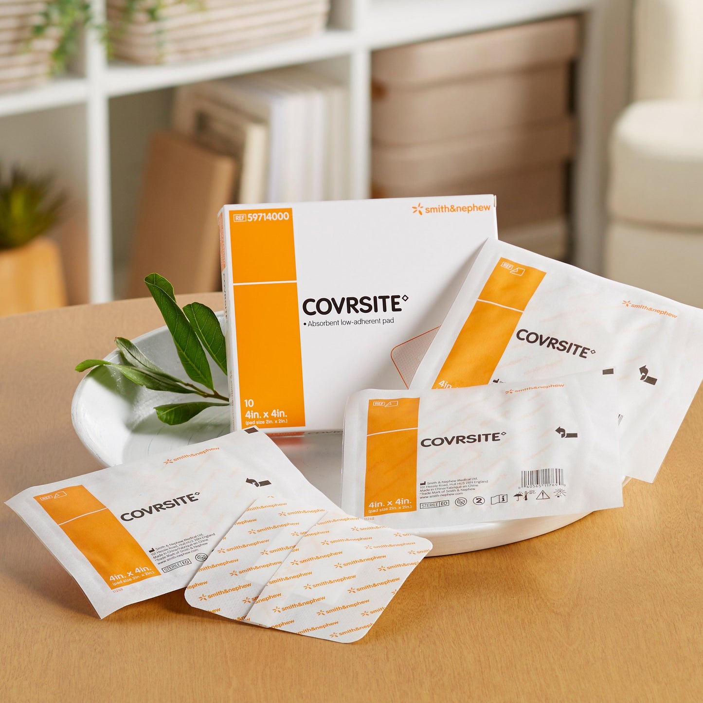 Covrsite Composite Dressing, 4 x 4 Inch