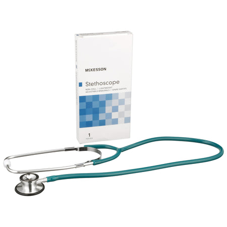 McKesson 01-670TLGM Classic Dual Head Stethoscope, Teal