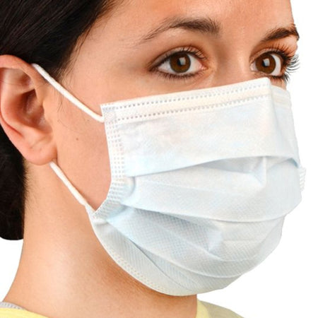 Cardinal AT7511M Procedure Mask Health ASTM Level 1 Earloops One Size Fits Most