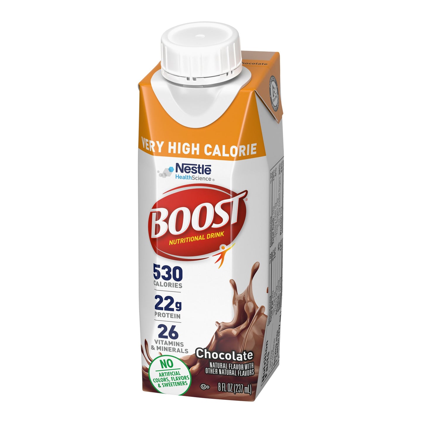 Boost® Very High Calorie Chocolate Nutritional Drink, 8-ounce carton