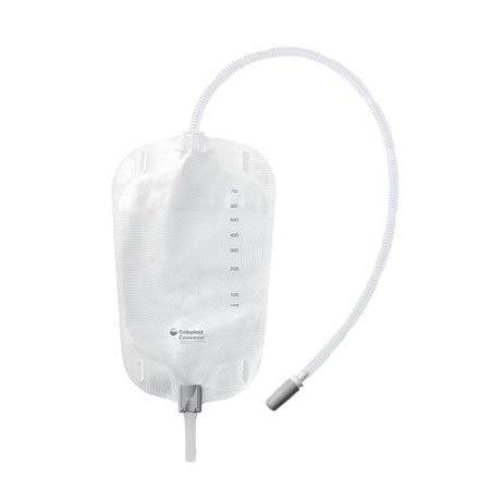 Coloplast 21027 Conveen Leg Bag Kit with Clamp, Tubing, and Vinyl Straps, 1000 mL
