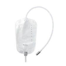 Conveen® Leg Bag Kit with Clamp, Tubing, and Vinyl Straps, 1000 mL