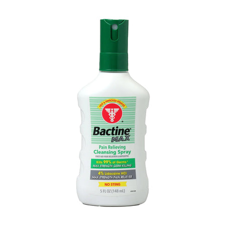 Emerson Healthcare 36519781115 Bactine Max Pain Relieving Cleansing Spray
