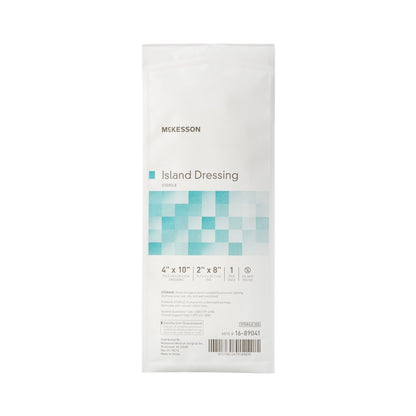 McKesson White Adhesive Dressing, 4 x 10 Inch