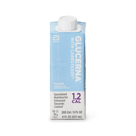 Abbott Nutrition 64918 Glucerna 1.2 Cal Vanilla Specialized Nutrition for Enhanced Glycemic Control