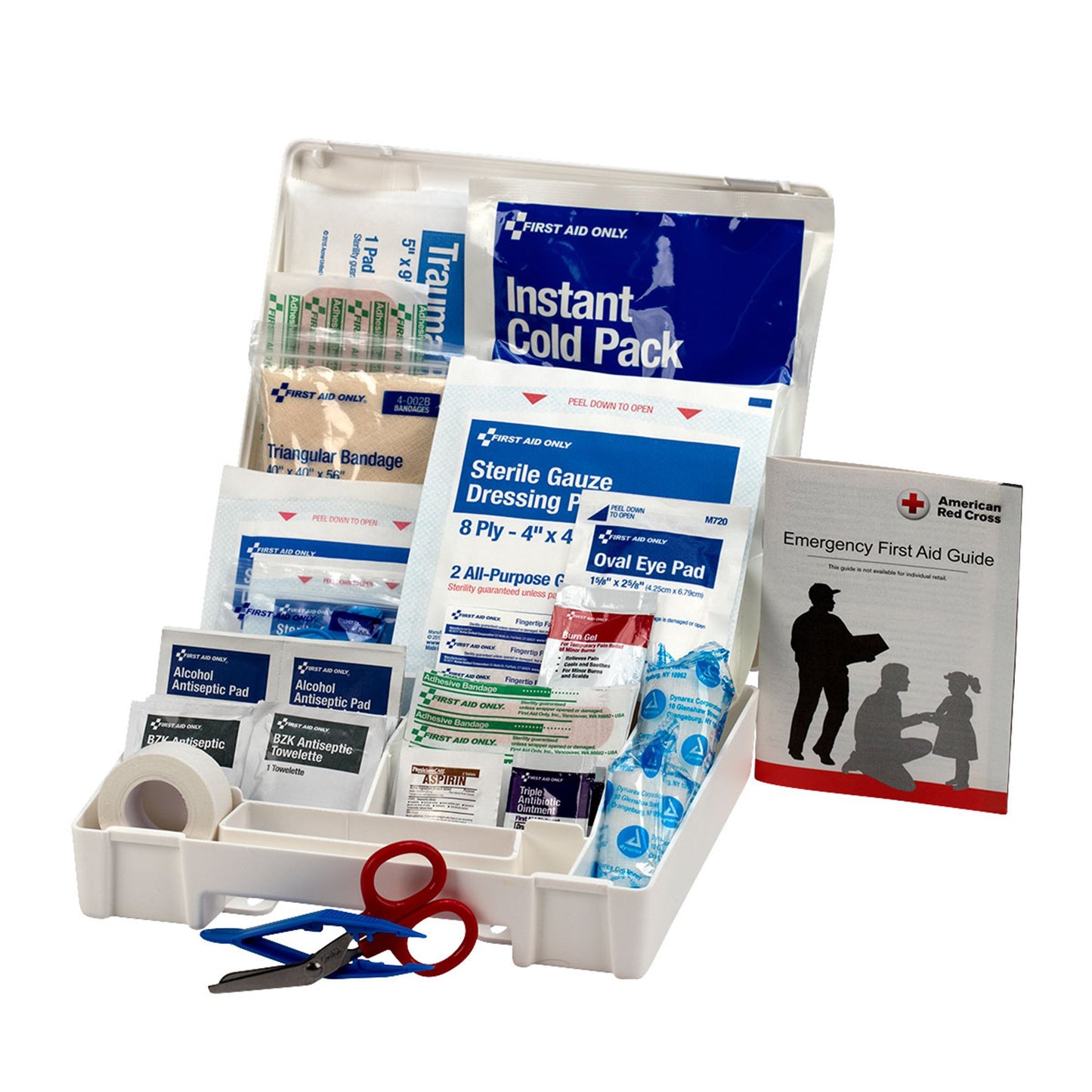 First Aid Kit First Aid Only® 10 Person Plastic Case