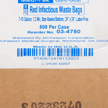 Medi-Pak™ SURE-SEAL™ Infectious Waste Bag
