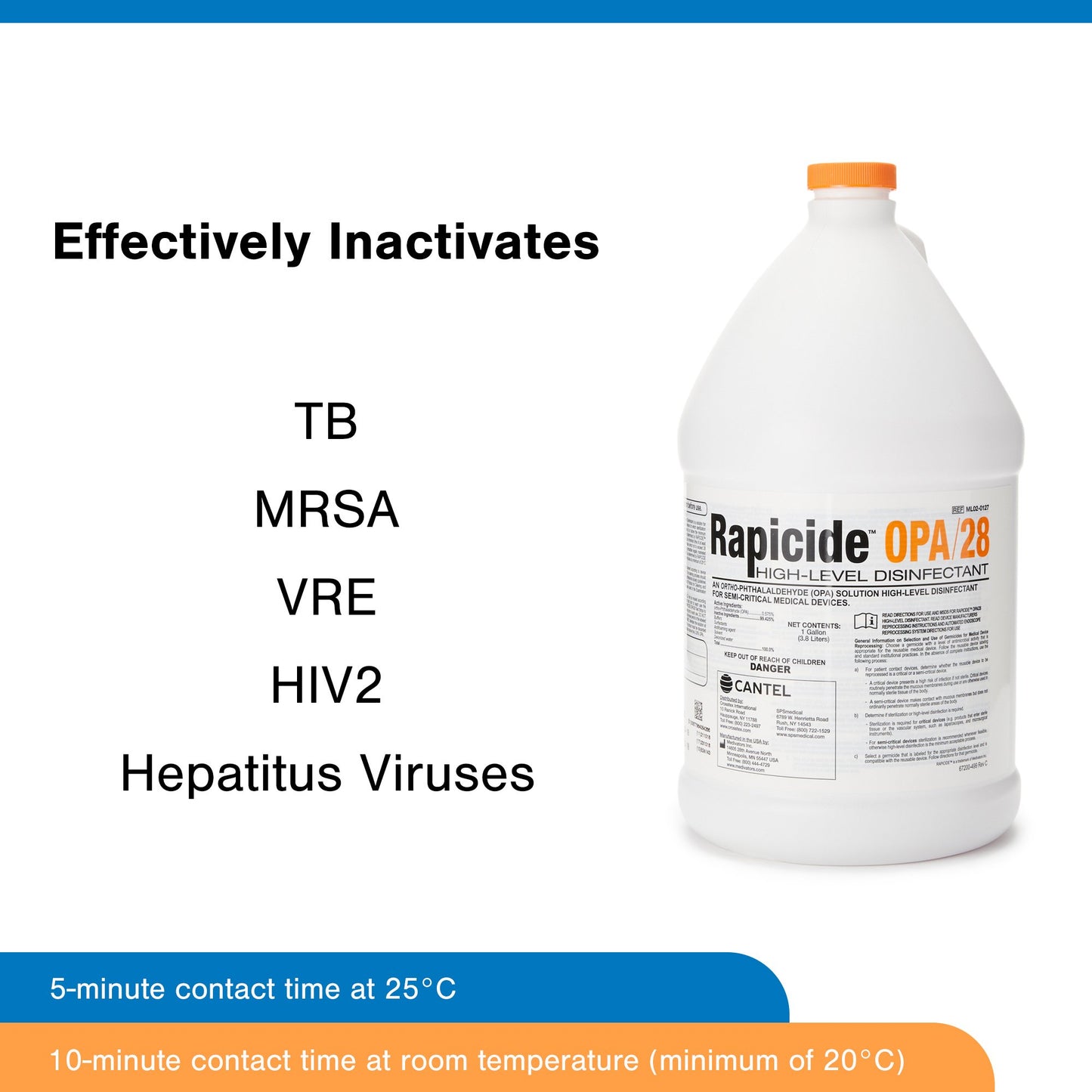 Rapicide® OPA/28 High Level Disinfectant