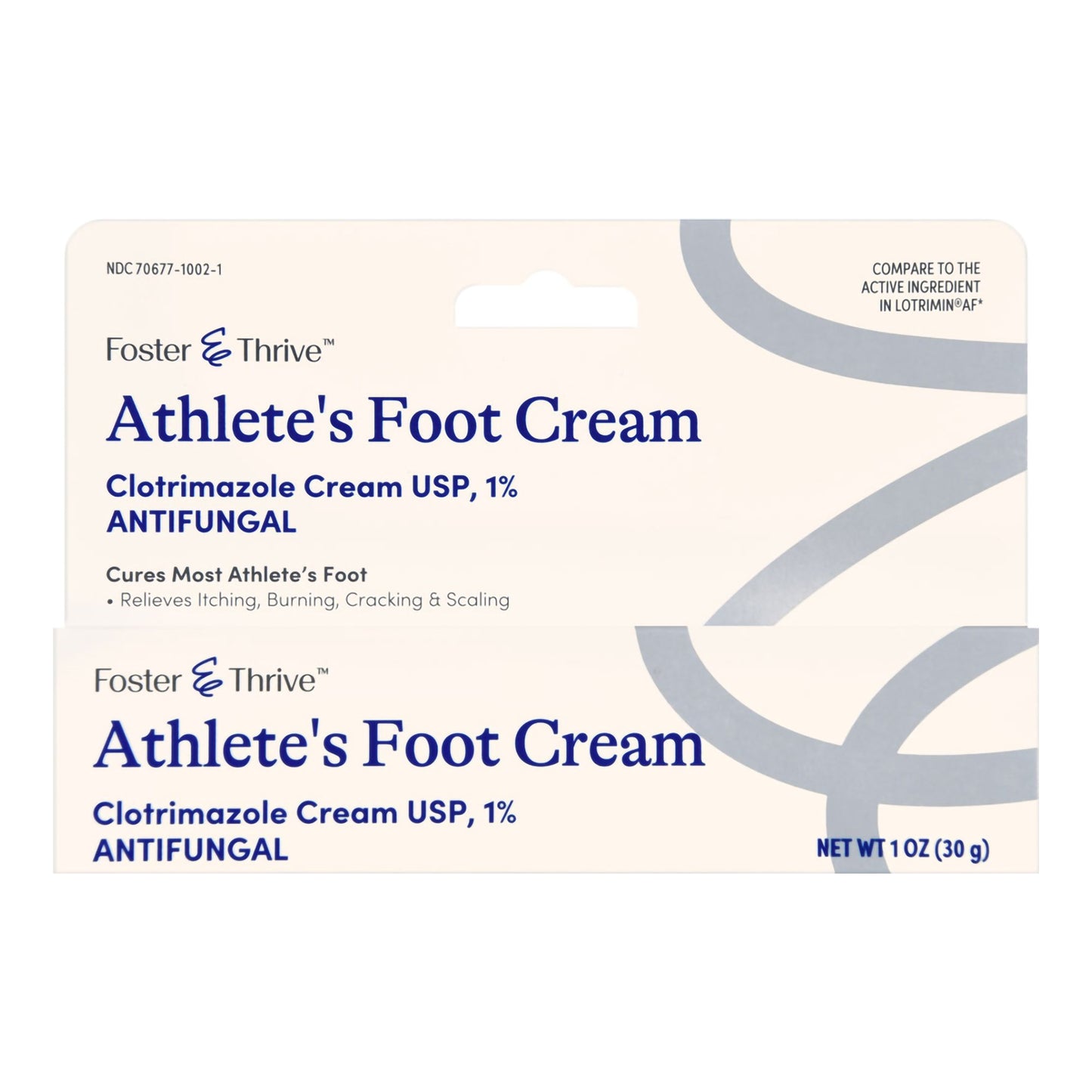 Foster & Thrive™ 1% Clotrimazole Athlete's Foot Cream