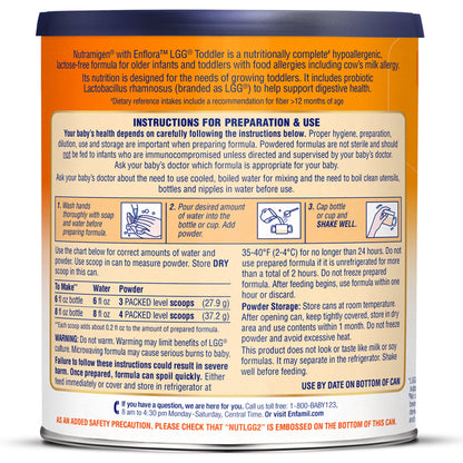 Enfamil® Nutramigen™ with Enflora LGG® Toddler Formula, 12.6-ounce can