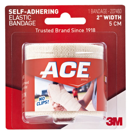 3M 207460 Ace Self-adherent Closure Elastic Bandage, 3 Inch Width