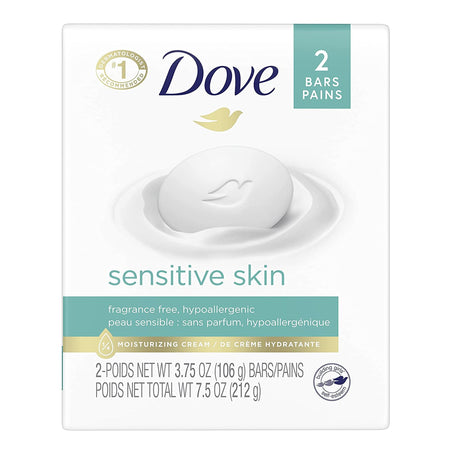 Soap Dove® Sensitive Skin Bar 4.25 oz. Individually Wrapped Unscented